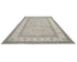 10x14 Kazak Gray Afghan Hand Knotted Geometric Wool Area Rug